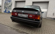 Fox Edelstahl Sportauspuff BMW 3er E30 318is für M-Technik 2-Heck 1x76mm DTM