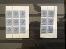 Great Britain STAMPS Machins 17p (MNH) Blocks of 9 & 6 Lot A21