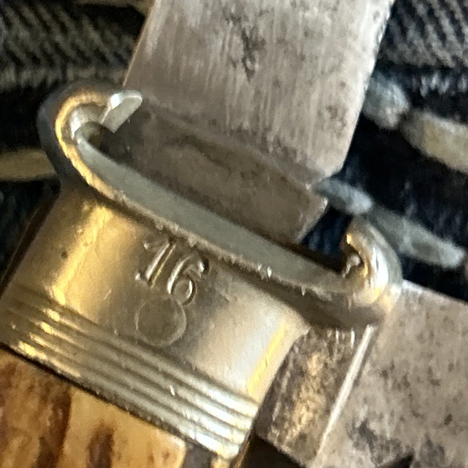 A. Wingen Jr. Solingen Germany Rare Shotgun Knife With Lockback Blade, 12-16 Gag - Image 4 of 4