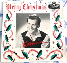 PAR BOONE, MERRY CHRISTMAS, 1957  LONDON LABEL EP,  TRI-CENTER, EX+ / EX.