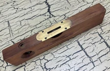 Vtg Henry Disston & Sons Keystone Toolworks 12" Wood Level OCT 29 1912 Antique