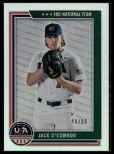 2022 Panini Stars & Stripes #64 Jack O'Connor Base Longevity Holo Silver /80