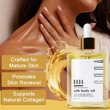 1~2Pack GODA Silk Body Oil Silk Body Oil Goda Perfume Oil Bath & Shower Oil