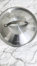 Simply Calphalon Stainless Steel Pot Pan Replacement Lid 9 Inch