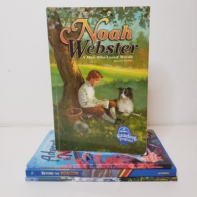 Abeka Reading Program 5th Grade Lot Of 4 Paperback Books Noah Webster Horizon