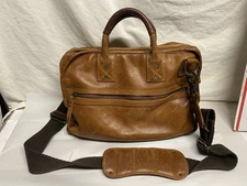 WILL Leather Goods LEATHER SATCHEL BAG Briefcase