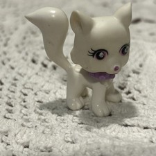 Mattel 2007 Polly Pocket Sparkling Pet White Fox Adorable 