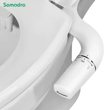 SAMODRA Ultra-Slim Cold Water Bidet Classic 7.0 Bidet Toilet Seat UK Attachment✨