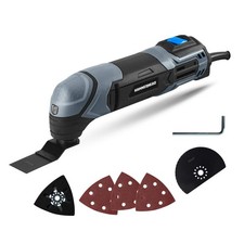 Hammerhead 2.2-Amp Oscillating Multi-Tool with 1pc Flush (Pack of 1), Black