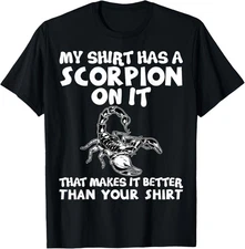 Scorpion Lover Saying Funny Gift Lover Men Women Kids T-Shirt