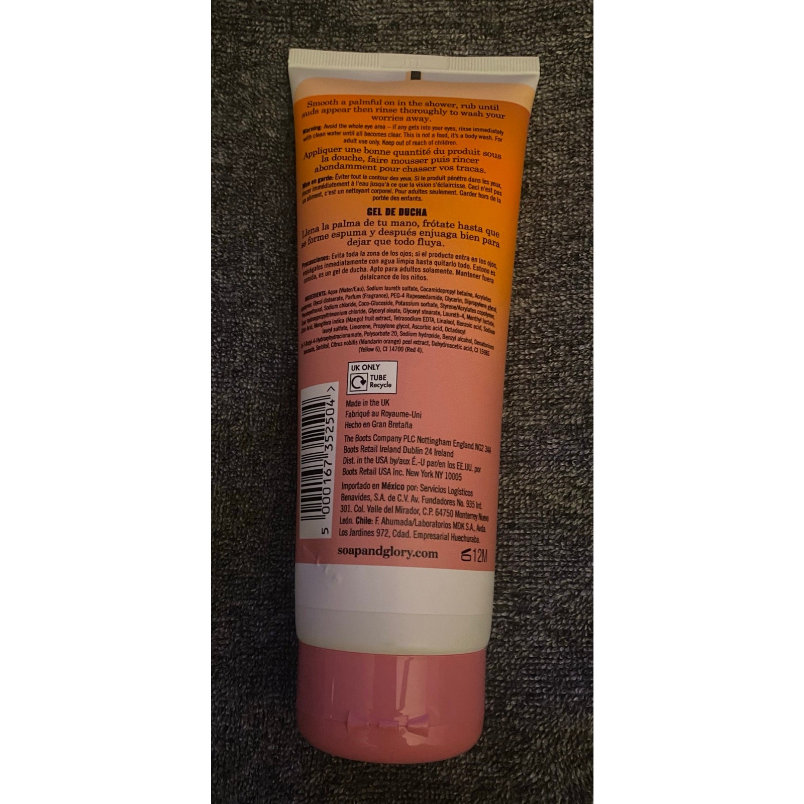 Target Soap & Glory Peach Blossom Please Refreshing Body Wash Limited Ed. 8.4oz