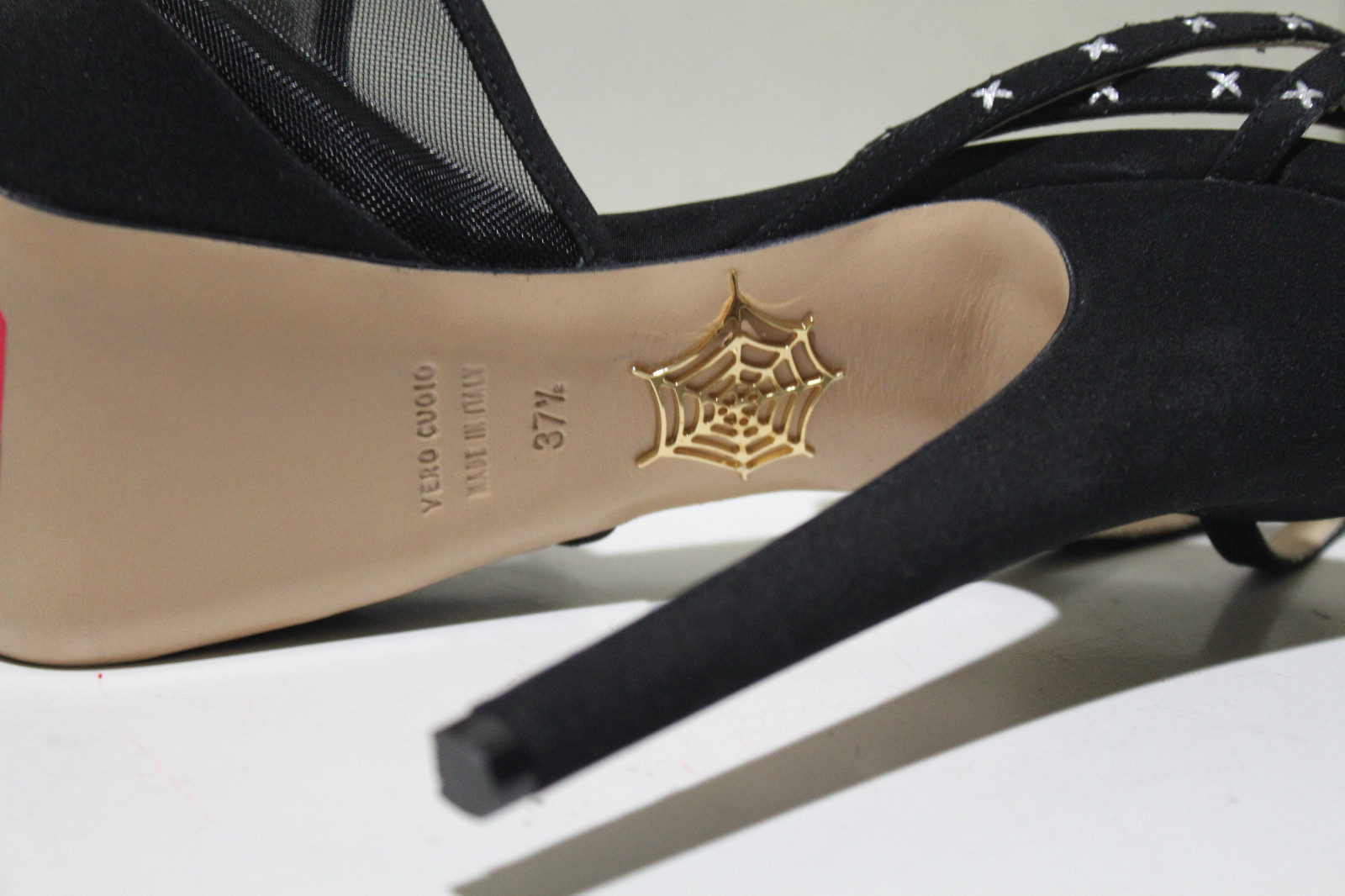 Sz 7.5 37.5 37.5 37.5 New Charlotte Olympia PARIS Black Platform Ankle Sandal Pump shoes 565b5e Sz 7.5 37.5 37.5 37.5 New Charlotte Olympia PARIS Black Platform Ankle Sandal Pump shoes 565b5e