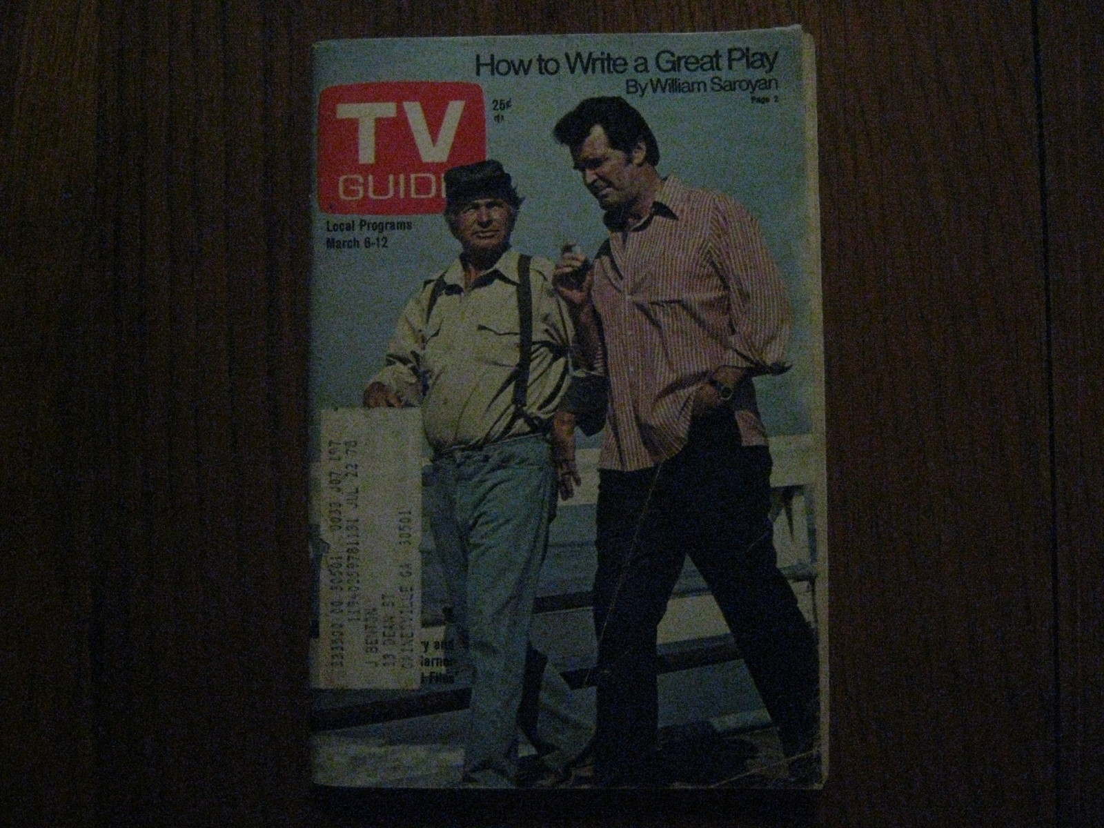 March, 1976 TV Guide(THE ROCKFORD FILES/NOAH BEERY/JACK LEMMON/JAMES