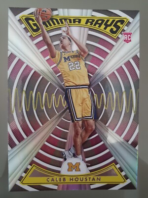 2022 Panini Chronicles Draft Picks Gamma Rays Caleb Houstan Rookie #ZG-CHO