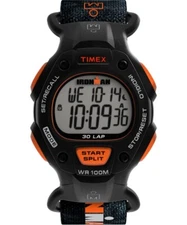 New  Timex Black Mens Digital Watch Ironman Modern Vintage TW2W94000