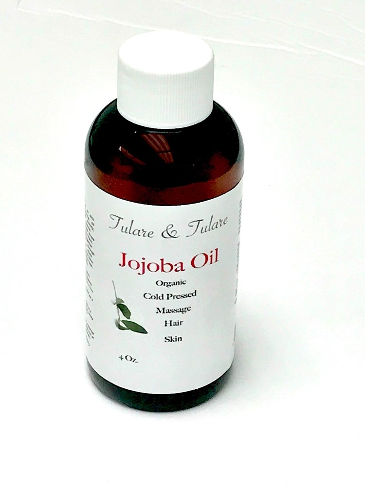 100% Jojoba Oil 4 oz. Bottle Cold Pressed Golden Unrefined Pure Limited Time
