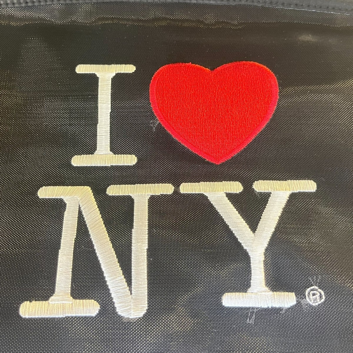 Embroidered I Heart NY Love New York Bag Purse Tote Black | eBay