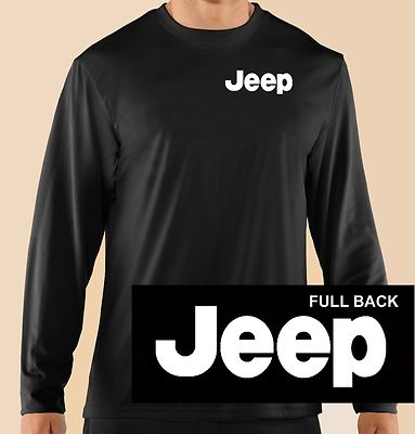 2XL Go Topless Jeep 4 x 4 Off Road Motor Auto Long Sleeve T-Shirt Sizes S