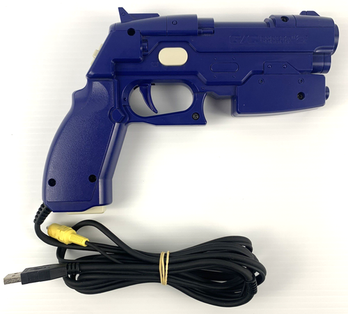 Namco NPC-106 Gun Controller 2 for PlayStation 2 PS2 Navy Blue - Picture 2 of 8