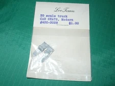 Lee Town HO #3059 Truck Cab Seats, Modern Type
