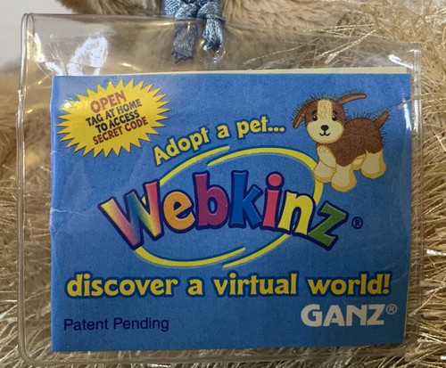 Ganz Webkinz Dog Puppy Plush Soft Toy With Code Lil Kinz Golden Retriever - Picture 9 of 13