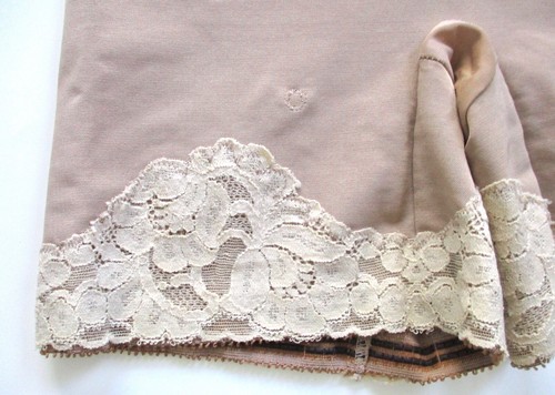 Vtg 50s 60s Emilio Pucci Formfit Rogers Taupe Ivory Lace Panty Girdle Shaper S - Picture 3 of 8
