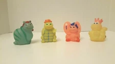 Vintage Cititoy Wonderful World Glow-Glow Pals Snail, Turtle, Worm & Butterfly