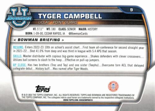2022-23 Bowman University Chrome #1-100 (You Pick) 1st Prospects - Picture 23 of 203