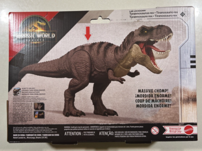NEW 2025 Jurassic World Rebirth Lab Lockdown Tyrannosaurus Rex | eBay