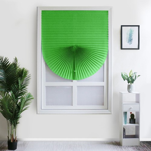Pleated Window Shades,No Drill Blinds,Temporary Window Blinds,Self AdhesiveCover - Picture 73 of 107