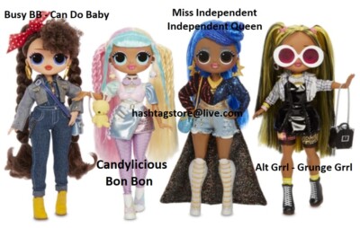 lol surprise omg dolls series 2 candylicious busy bb alt grrrl miss blythe kukla ebay