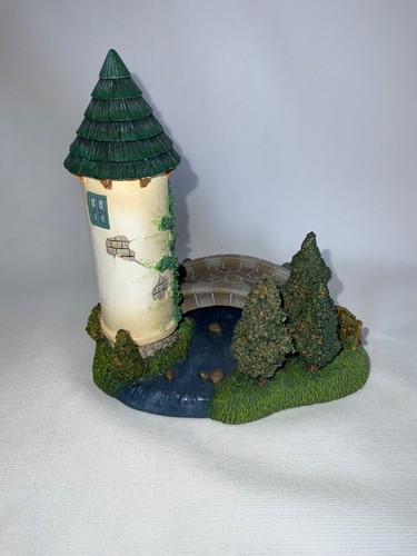 Disney Beauty and the Beast French Village Bridge And Tower EUC - Picture 3 of 7