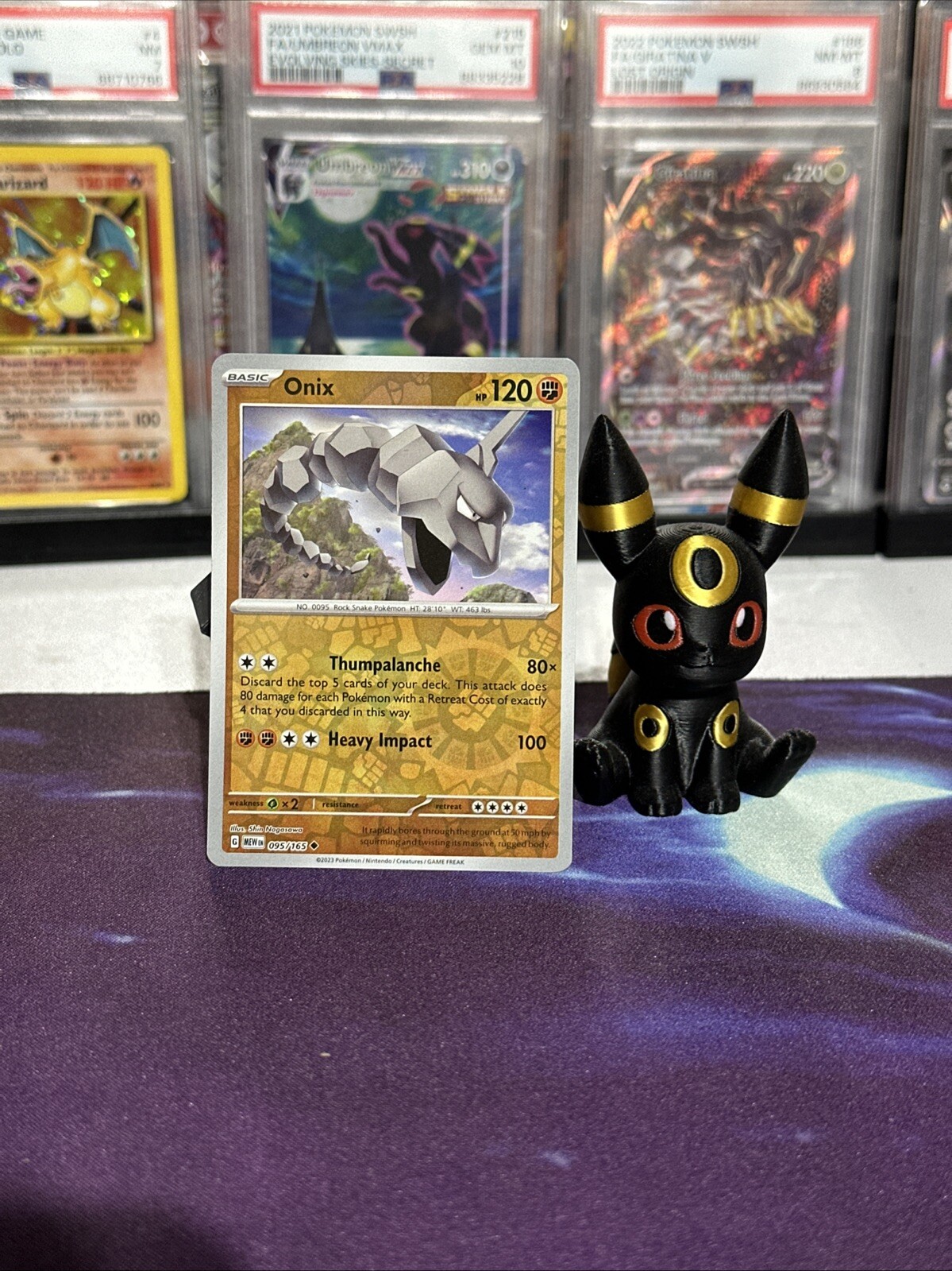 2023 Near Mint Pokemon Onix 095/165 Reverse Scarlet Violet 151 English