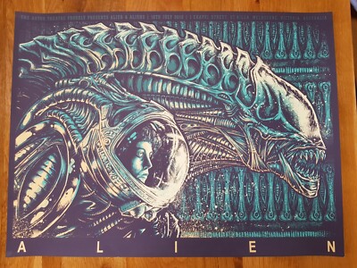 Godmachine - Alien 2012 Super Rare - Artist Proof - Not Mondo | eBay