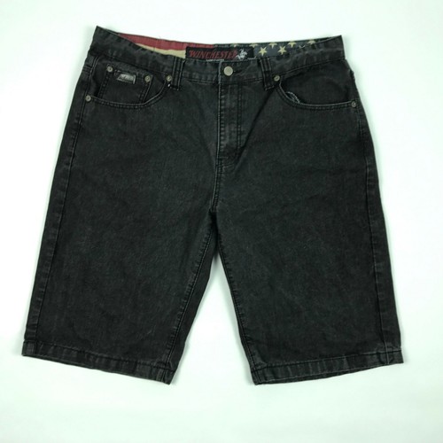 Black Denim Jean Shorts Size 