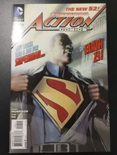 ACTION COMICS #9 NM 9.2-9.4 1st Appearance Calvin Ellis 1st Black Superman! 2012