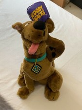 Vintage Cartoon Network SCOOBY DOO with Scooby Snacks 14" Stuffed Plush