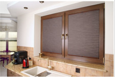 Verdunkelung Plissee SCALA Blackout Faltrollo auf Maß für alle Fenster 