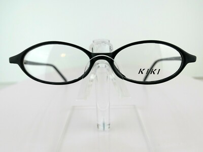 KIKI K032 (C14) Black Matt 47-15-143 mm SPRING HINGE Eyeglass Frames