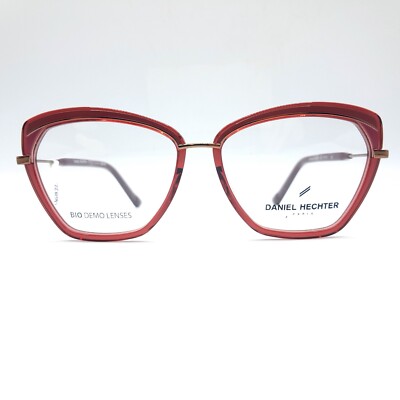 Daniel Hechter Paris Cateye Brille DHM406-4 Neu 54 14-140 Bordeaux/Bronzefarben 