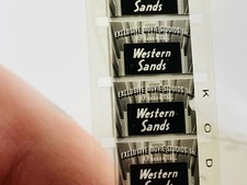Antique Western Rodeo Cowboy "Western Sands" 16mm Movie Film w/ Box