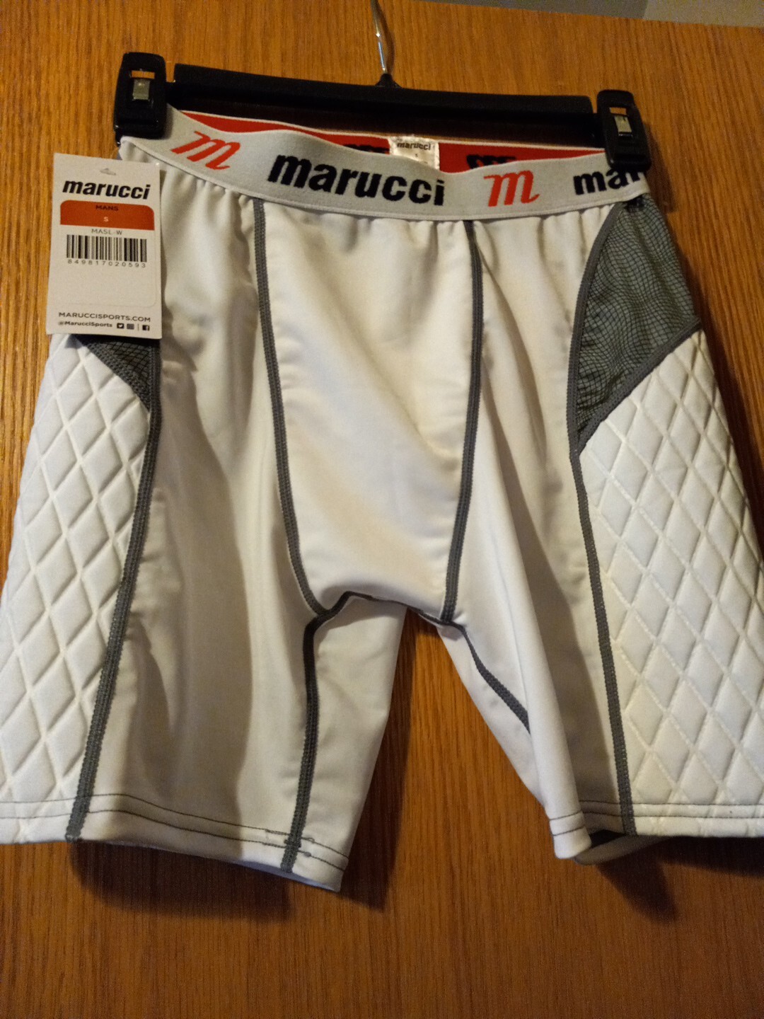 Marucci Adult Elite Padded Slider Shorts Small White for sale online eBay