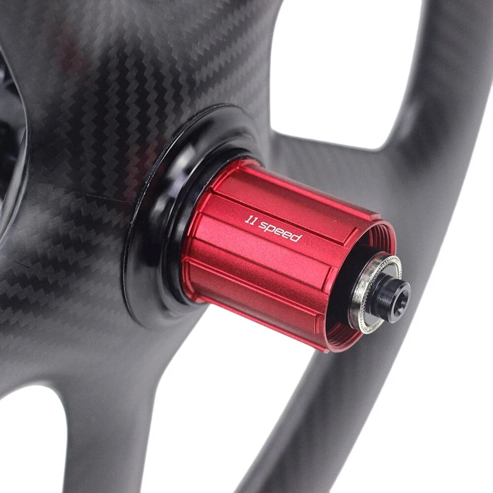 20 Inch 451 Carbon 5 Spoke BMX Wheels 16" 349 Disc Brake Wheels for Folding Bike - Image 4 of 4