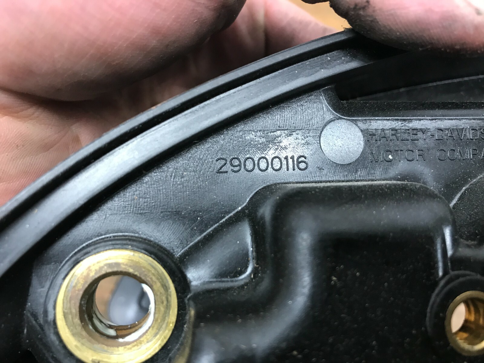 Harley davidson air filter housing with filter Pa66GF33 29000116