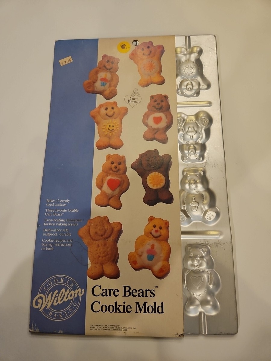 Vintage Popples Wilton Cookie Mold Care Bears Baking Pan