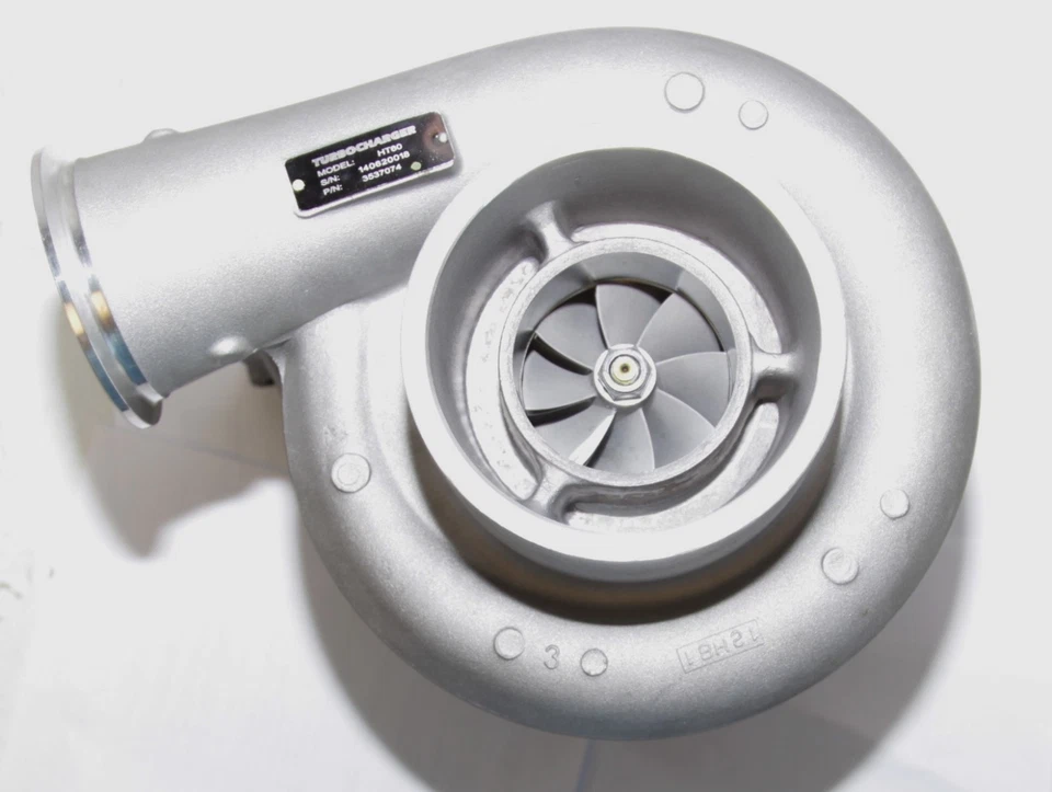 Turbo diésel HT60 para motores 70-12 Cummins 3,9 L 5,9 L N-14 ISM ISC 3537074 Foto 4 de 4