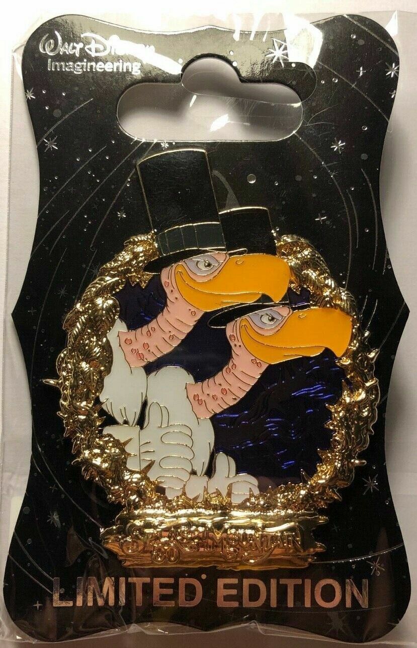 2019 Disney D23 Expo WDI Splash Mountain Vultures 30th Anniversary Pin