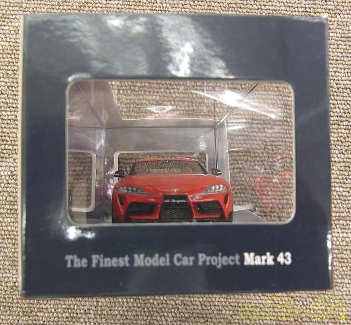 402-262 MARK43 1/43 トヨタ GR SUPRA A90 1/43 Makeup Mark Up Toyota Supra GR RZ (Silver) Car Model