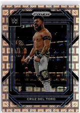 Cruz Del Toro 2023 Panini Prizm Premium Pandora Prizm WWE #133 WWE #158/199
