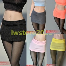 1/6 Tight Wrap Mini Skirt Model Fit 12inch Female PH TBL Action Figure Body Toys